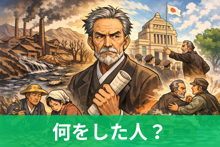 田中正造は何をした人なのか簡単解説 足尾鉱毒事件と谷中村の物語