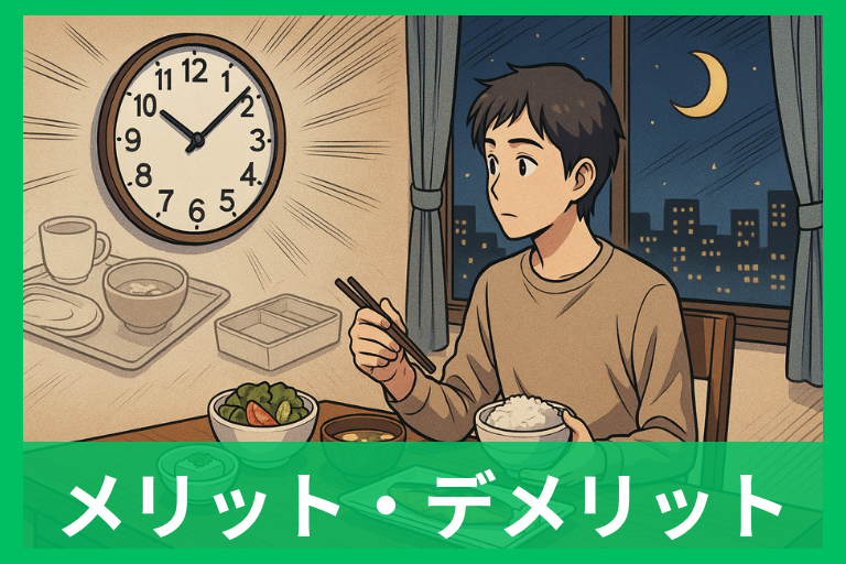 朝昼食べないで夜だけ食べるメリット・デメリットは？時間栄養学でわかったリスク