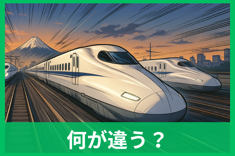 のぞみ最短2時間21分！ひかり・こだまとの違いと最速到着の選び方