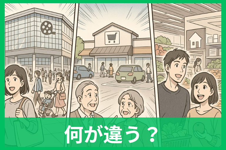 イオンモール・イオンタウン・イオンスタイルの違い徹底解説 イオンテールとの関係は？