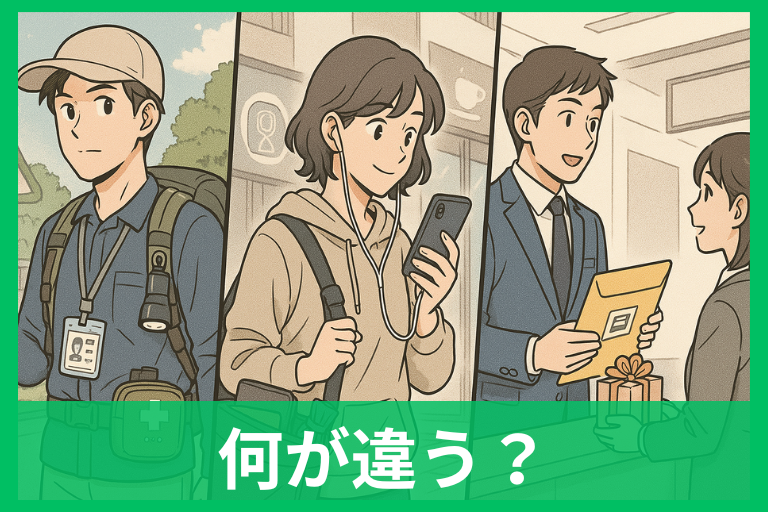 携行・携帯・持参の違いを徹底解説 意味・使い分け・実例ガイド