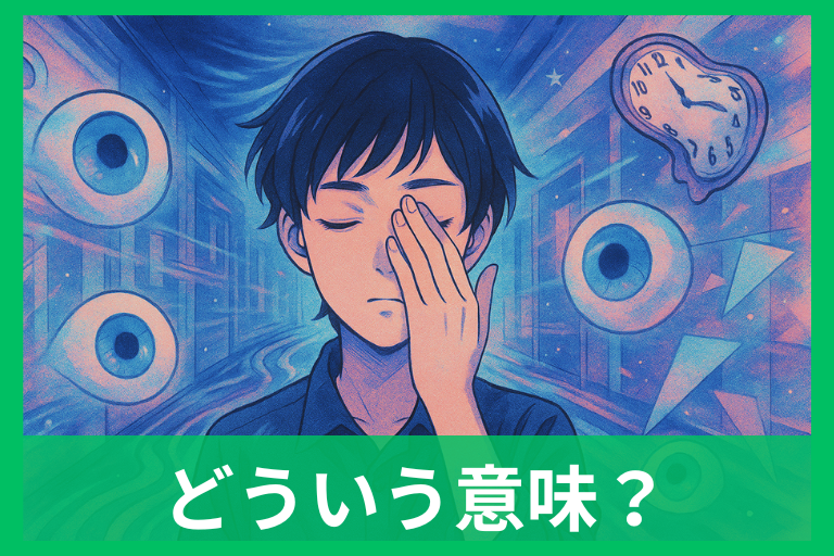 自分の目がおかしくなる夢の意味は？心理・スピリチュアル・対処法を専門情報で解説