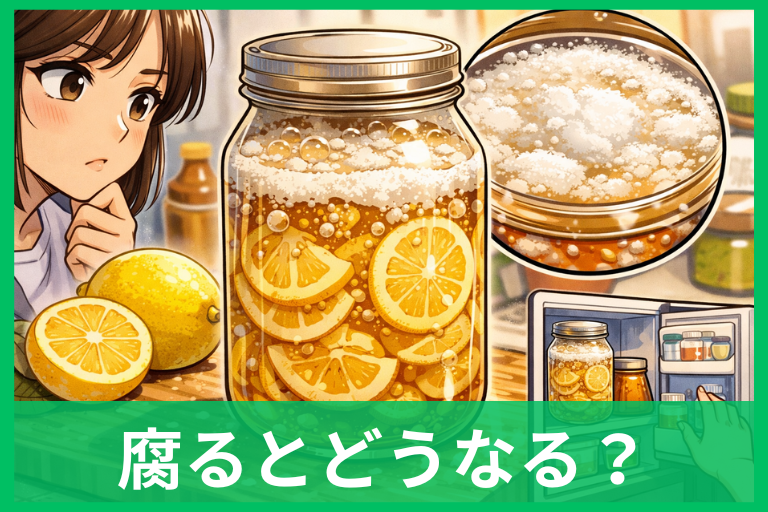 はちみつレモンが腐るとどうなる？見分け方と保存のコツをやさしく解説
