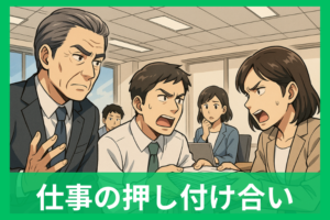 職場での仕事の押し付け合いは管理職が止める！責任の曖昧さを消してチームを回す方法