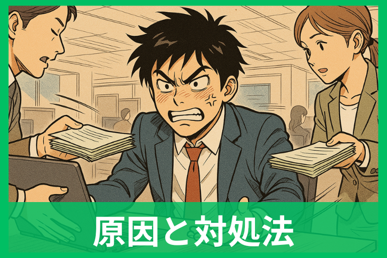 仕事を押し付けられてイライラする原因と対処法 断り方テンプレ付き