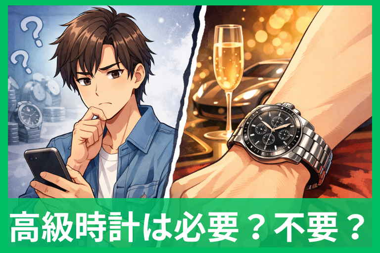 高級時計はいる？いらない？スマホ時代の結論を生活別に出してみた