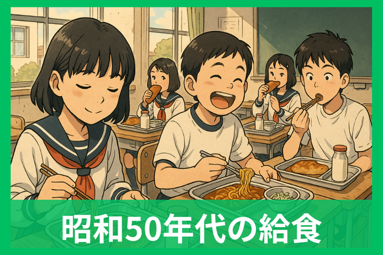 昭和50年代の学校給食メニューまとめ 揚げパン・ソフトめん・カレーの懐かしい献立大全