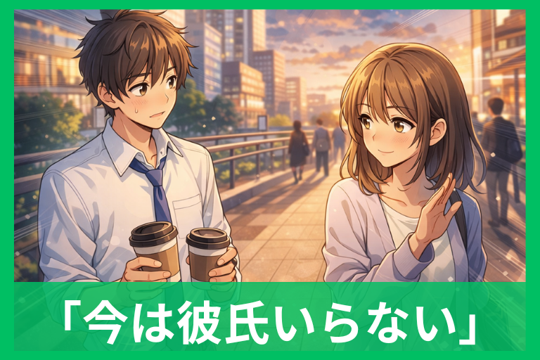 「今は彼氏いらない」は脈なしじゃない？行動で分かるサインまとめ