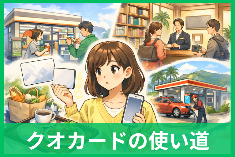 クオカードの使い道おすすめまとめ 損しない使い切り術