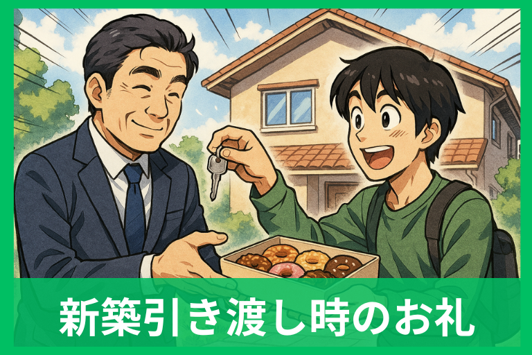 新築引き渡しのお礼は菓子折りで大丈夫?相場・のし・渡し方を完全解説
