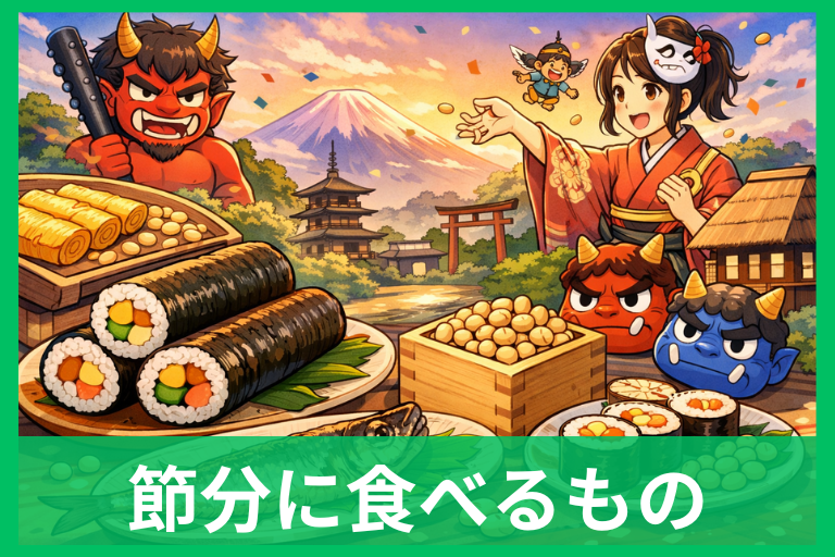 節分に食べる物はコレ！定番・地域・意味・注意点まで一気にわかる保存版