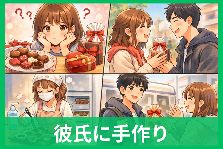 【バレンタインで手作り】彼氏の本音はコレ：喜ばれる境界線と重くしないコツ