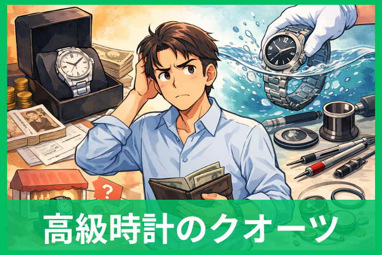 高級時計のクオーツは「もったいない」と言われる理由 後悔しない選び方と損しない考え方