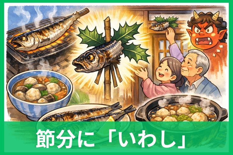 節分の食べ物「いわし」はなぜ食べる？柊鰯の由来・飾り方・おすすめ献立まで完全ガイド