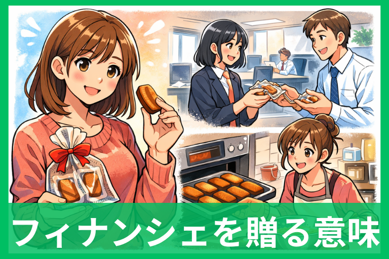 バレンタインのフィナンシェの意味とは？由来や本命と義理の判断・他のお菓子比較まで解説