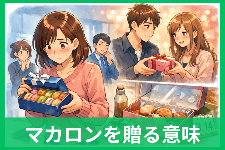 ホワイトデーにマカロンは危険？「勘違い」を防ぐ意味・選び方・渡し方を徹底解説
