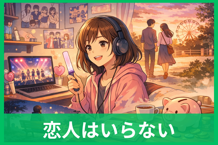 推し活で毎日で満たされると恋人はいらないと感じる理由と幸せの選び方