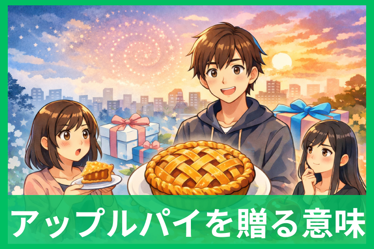 ホワイトデーにアップルパイを贈る意味は？「3.14のダジャレ」だけじゃない本当の話