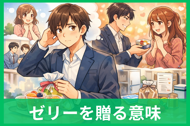 ホワイトデーにゼリーを返す意味は？本命？義理？が簡単にわかる選び方を解説