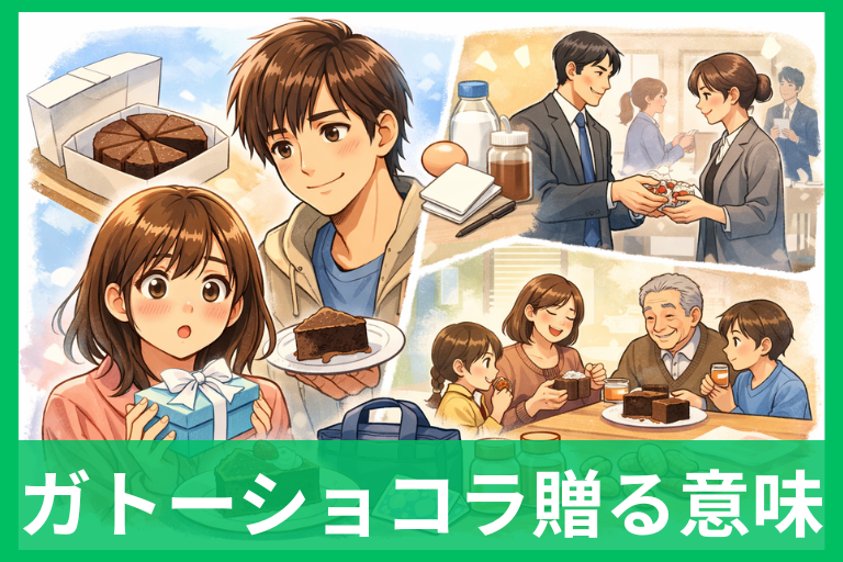 ホワイトデーにガトーショコラを贈る意味は？本命か義理か理解できるスッキリ解説