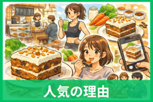 なぜ今キャロットケーキが人気なのか？ブームの背景とハマる味の仕組みをやさしく整理