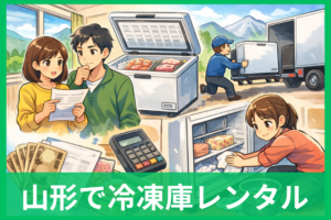 山形で家庭用冷凍庫を借りたい人へ 料金・サイズ・返却まで迷わない完全ガイド