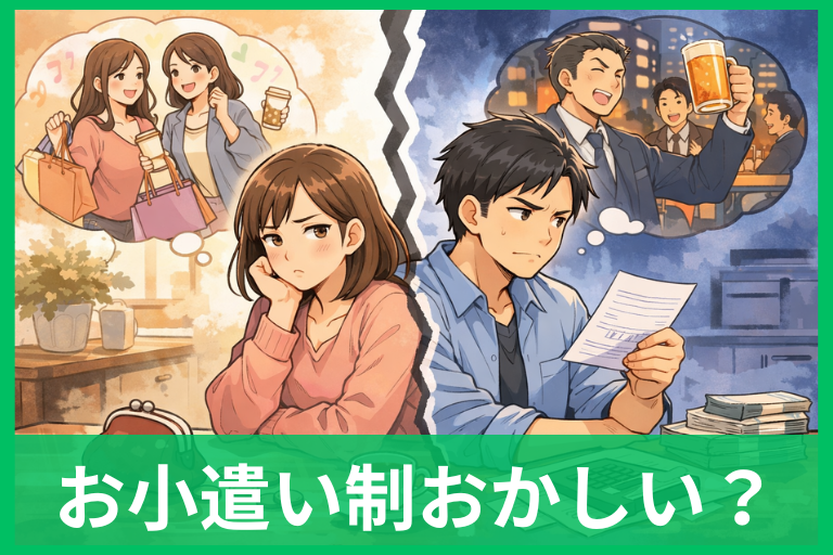 お小遣い制おかしいと感じる？ムカつくの正体と夫婦で揉めない家計の作り方