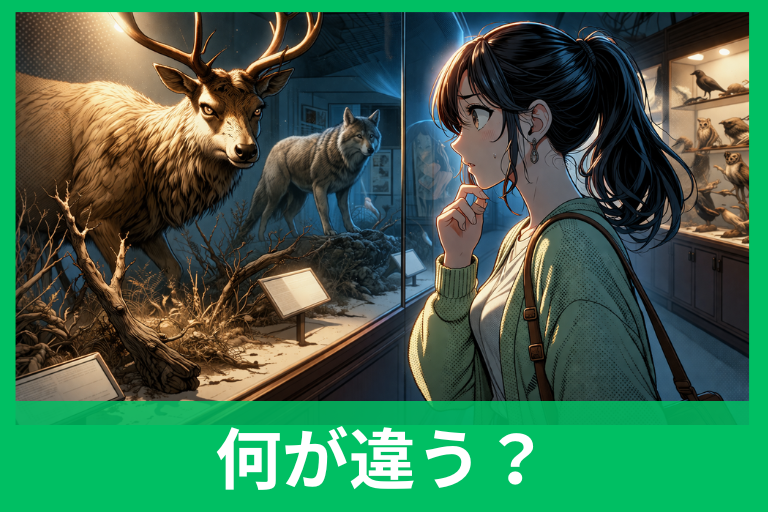剥製は怖いと感じるのはなぜか？気味悪さの正体を心理・死のイメージ・展示の見え方からやさしく解説
