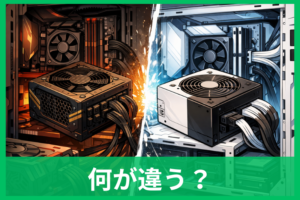 「TUF Gaming 850W Gold EVO」の違い PC電源ユニット「ASUS Prime 850W Gold」と比較