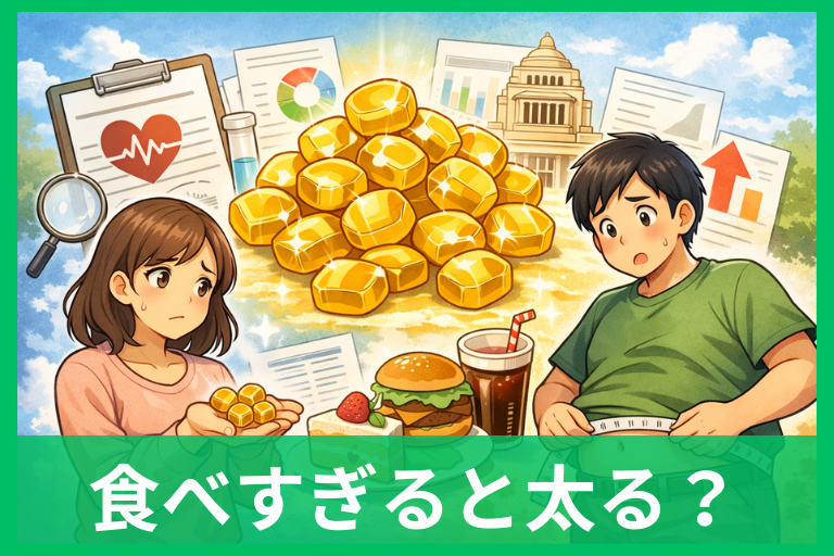 黄金糖は食べすぎると太る？体に悪い？カロリー・適量・注意点をわかりやすく解説
