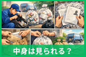 燃えるゴミの中身は見られる？不安になる理由と個人情報を守る捨て方をやさしく解説