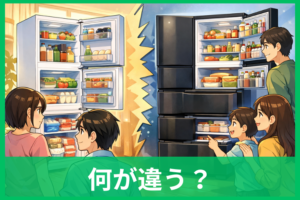 Comfee'冷蔵庫RCB239WH1JP(E)とRCB270BL1JP(E)の違いは？どっちがおすすめか紹介！