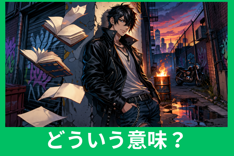 「アウトローな感じ」とはどういう意味？ 褒め言葉になる場面と使い方をわかりやすく解説