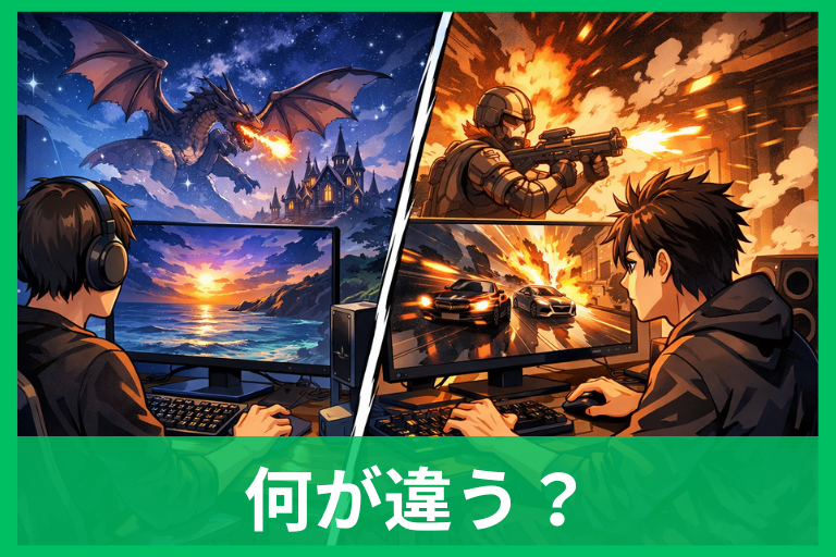 KEY TO COMBAT「M27U6」と「H27T6」の違いは？27インチモニターどっちがおすすめ？