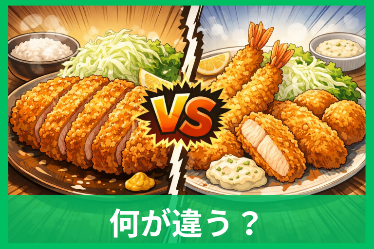 カツとフライの違い 語源・歴史・呼び分けをわかりやすくすっきり解説