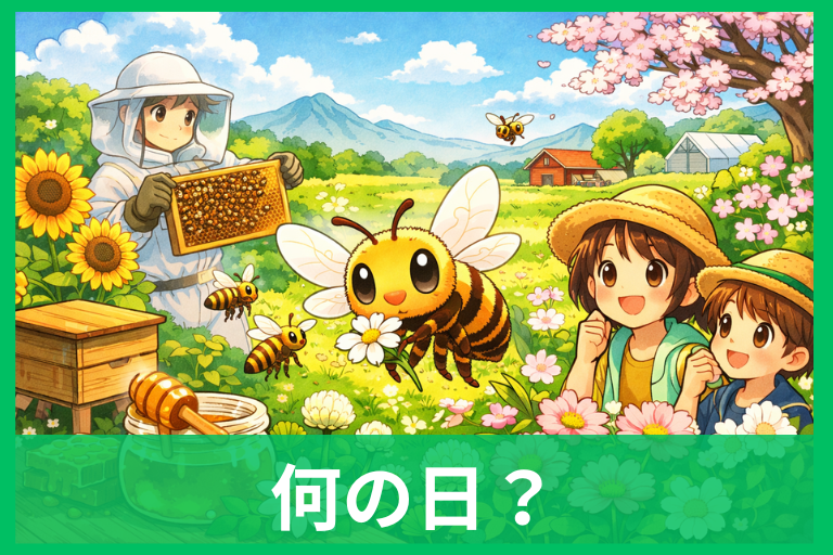3月8日「みつばちの日」はどんな日？由来と意味・世界ミツバチの日との違いをやさしく解説