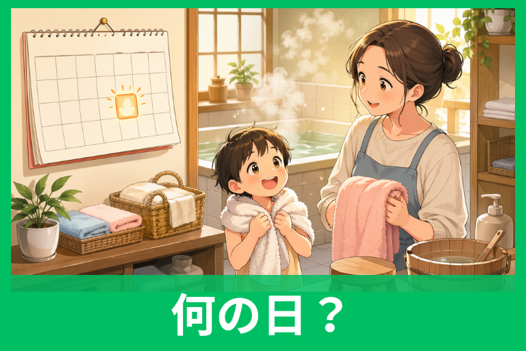 お風呂の日とは？2月6日・毎月26日・いい風呂の日の違いと楽しみ方をやさしく解説