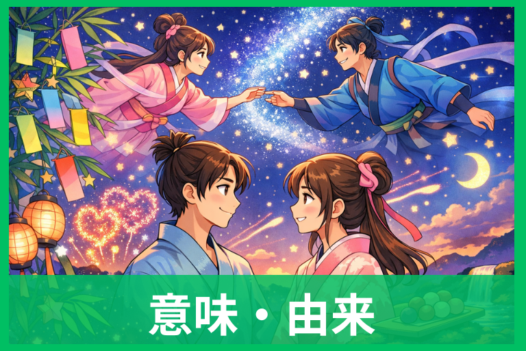 恋の日とは？7月7日の意味・由来は？5月1日「恋人の日」との違いもやさしく解説