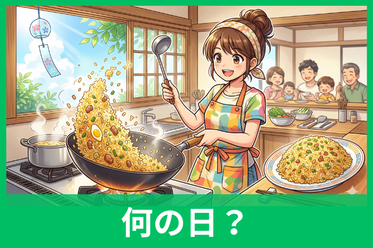 炒飯の日とは何の日？8月8日の由来と楽しみ方をわかりやすく解説