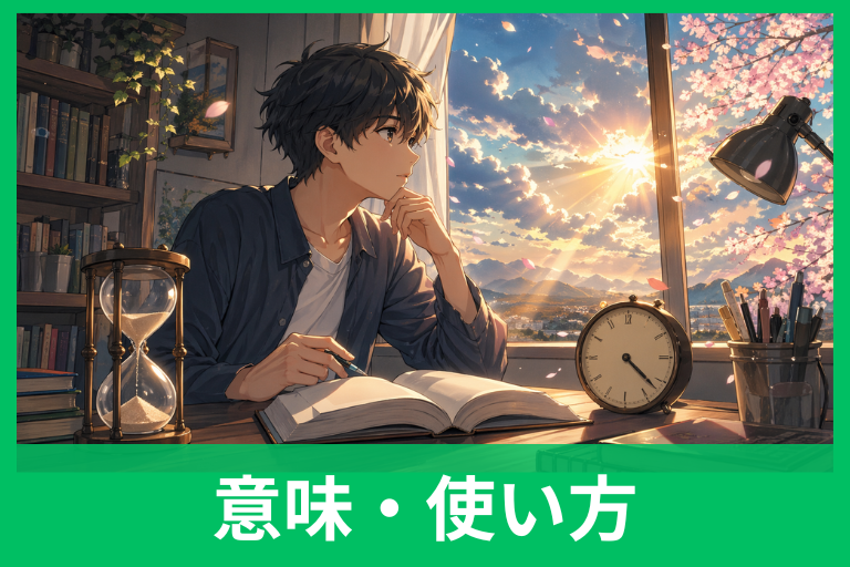束の間の意味と使い方をやさしく解説 例文・類語・「どれくらい短いのか」までわかる