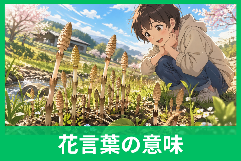 つくしの花言葉の意味とは？「向上心」「努力」に込められた春のメッセージをやさしく解説