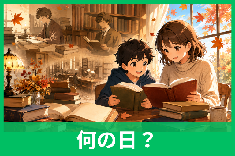 読書の日の由来とは？10月27日に込められた本と平和の物語
