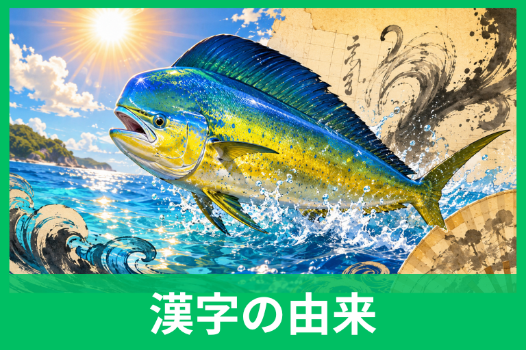 シイラの漢字はなぜ「鱪」？名前の由来から夏の魚と呼ばれる理由までやさしく解説
