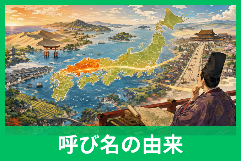 中国地方の呼び名の由来とは？なぜ日本なのに「中国」と呼ぶのかをやさしく解説