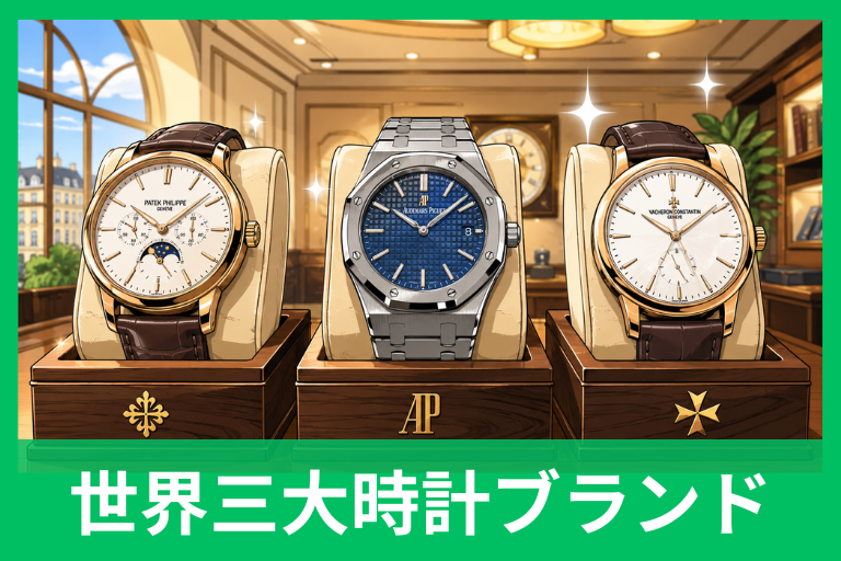 世界三大時計ブランドとは？ロレックスが入らない理由と雲上ブランドの魅力をやさしく解説