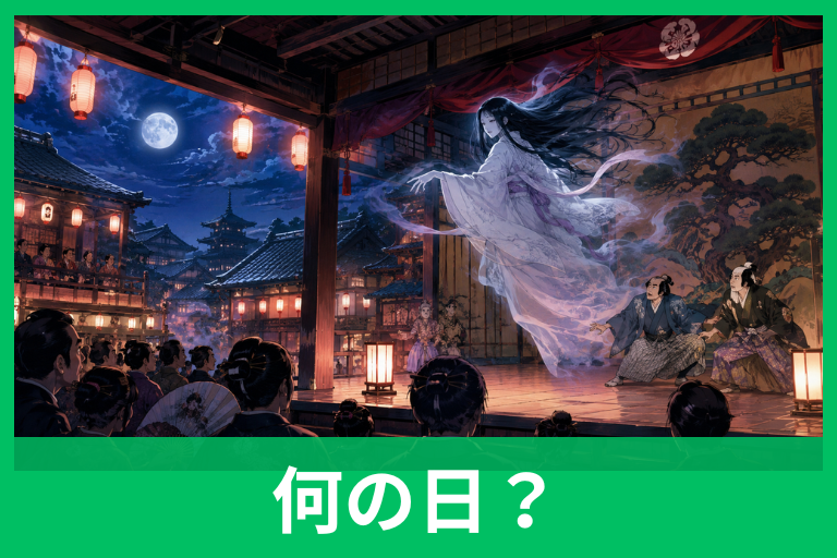 7月26日はなぜ「幽霊の日」？由来と四谷怪談に隠された怖くて面白い話