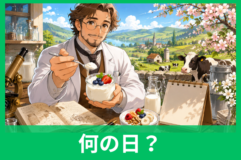 ヨーグルトの日の由来とは？5月15日に込められたメチニコフ博士と乳酸菌の物語