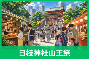 日枝神社の山王祭2026で屋台は出る？キッチンカー・混雑・行き方まで完全ガイド