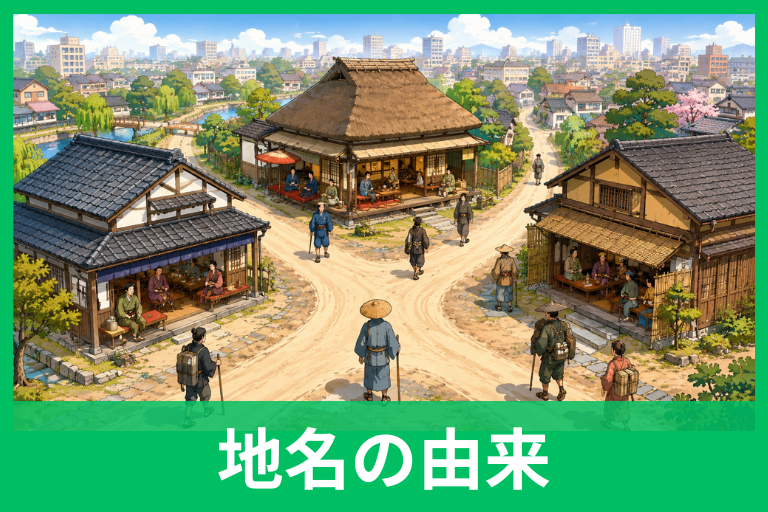 三軒茶屋の名前の由来は？地名に残った「三つの茶屋」と江戸の旅人たち
