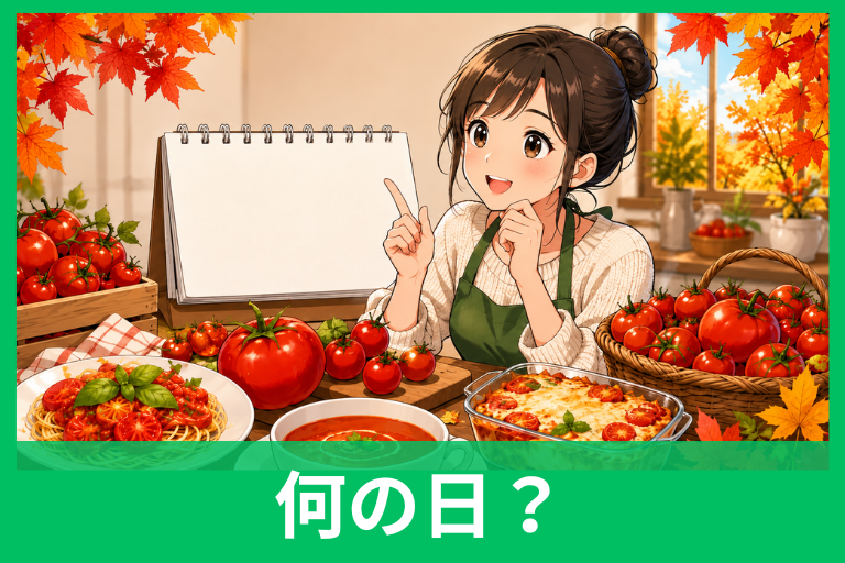 トマトの日の由来は？10月10日に決まった理由と「よいトマトの日」との違い